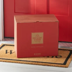 Deluxe Gourmet Picnic Gift Basket -HICKORY FARMS Sales 000278 shipping box 2