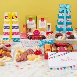 Premium Birthday Snack Gift Set -HICKORY FARMS Sales bday comp alt