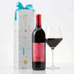 Birthday Charcuterie & Sweets Gift Box With Wine -HICKORY FARMS Sales cheersi yay cabernet california wine 003629 1