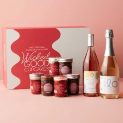 Cupcake 6-Pack & Rosé + Moscato 13 Cupcake 6-Pack & Rosé + Moscato -HICKORY FARMS Sales cupcake 6 pack wine gift set 003630 2
