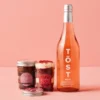 Cupcakes & Tost Non-Alcoholic Rosé Gift Set -HICKORY FARMS Sales cupcakes tost rose gift set 003723 1