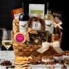 California Vineyards Wine Gift Basket 2 California Vineyards Wine Gift Basket -HICKORY FARMS Sales decoy sonoma wine gift basket 007664 1