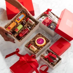 Deluxe Sweet & Savory Gift Tower -HICKORY FARMS Sales deluxe sweet and savory gift tower 000969 4 1