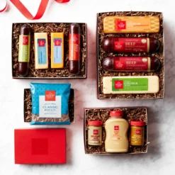 Gourmet Meat & Cheese Gift Tower -HICKORY FARMS Sales gourmet meat cheese gift tower 123340 3 1