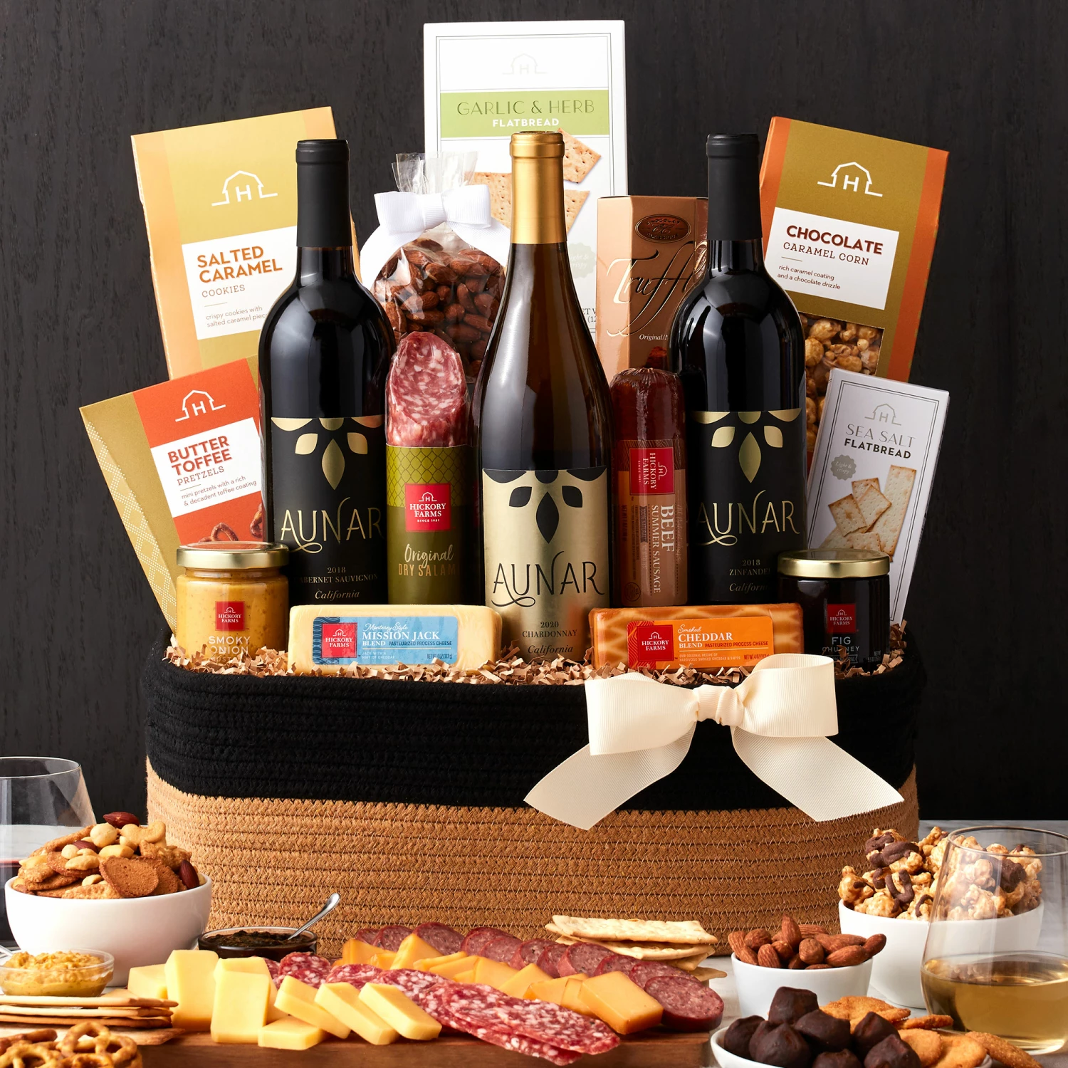 Grand California Wine Gift Basket 3 Grand California Wine Gift Basket