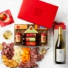 Hearty Bites & Chardonnay Gift Set 2 Hearty Bites & Chardonnay Gift Set -HICKORY FARMS Sales hearty bites and chardonnay gift set 011086 1.1 1