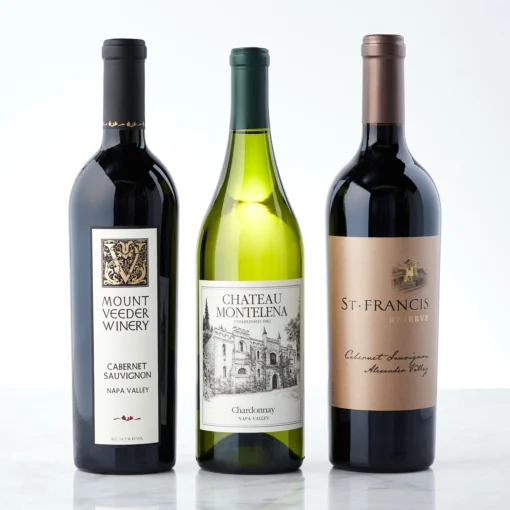 Taste Of Napa Wine Gift Trio -HICKORY FARMS Sales napa valley wine gift trio 003612 1