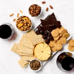 Silver Oak Wine Gift Basket 7 Silver Oak Wine Gift Basket -HICKORY FARMS Sales silver oak wine gift basket 007665 2 1