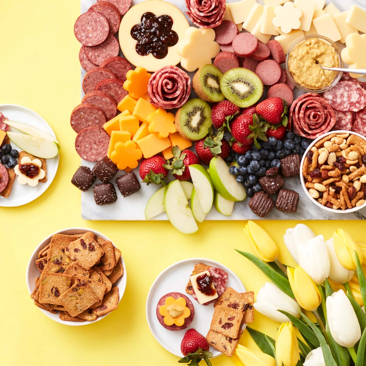 Summer Charcuterie & Chocolate Gift Box 4 Summer Charcuterie & Chocolate Gift Box - Image 2