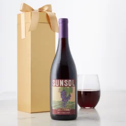 California Wine Trio Gift Set -HICKORY FARMS Sales sunsol california pinot noir 6593 1