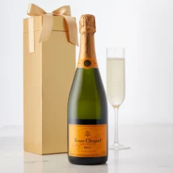 Veuve Clicquot Champagne Gift Basket -HICKORY FARMS Sales veuve clicquot brut yellow label 2363 2